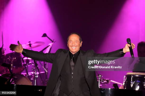 Paul Anka appears in concert at The Grand at the Golden Nugget on May 5, 2018 in Atlantic City, New Jersey.