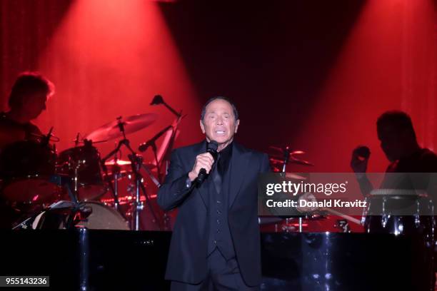 Paul Anka appears in concert at The Grand at the Golden Nugget on May 5, 2018 in Atlantic City, New Jersey.