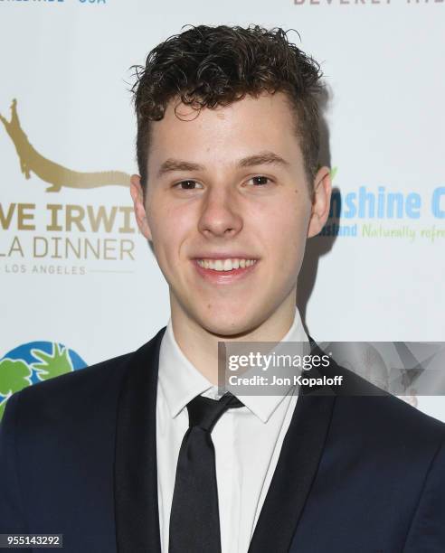 Nolan Gould attends the Steve Irwin Gala Dinner 2018 at SLS Hotel on May 5, 2018 in Beverly Hills, California.