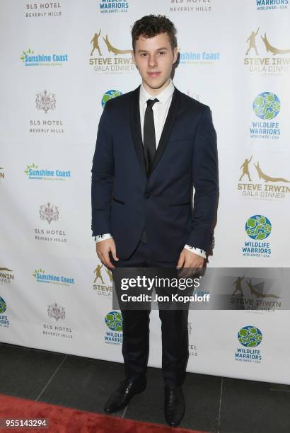 Nolan Gould attends the Steve Irwin Gala Dinner 2018 at SLS Hotel on May 5, 2018 in Beverly Hills, California.