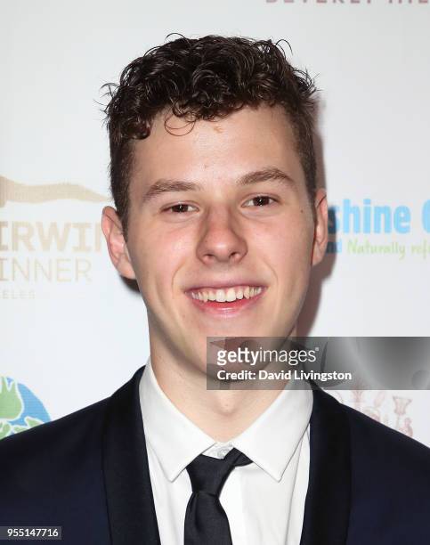 Actor Nolan Gould attends the Steve Irwin Gala Dinner 2018 at SLS Hotel on May 5, 2018 in Beverly Hills, California.