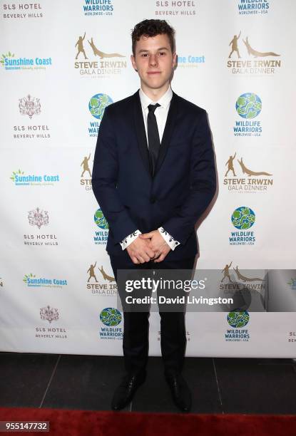 Actor Nolan Gould attends the Steve Irwin Gala Dinner 2018 at SLS Hotel on May 5, 2018 in Beverly Hills, California.