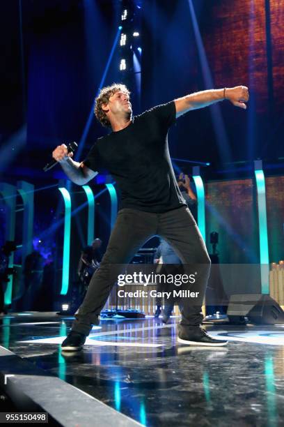 Billy Currington performs onstage during the 2018 iHeartCountry Festival By AT&T at The Frank Erwin Center on May 5Billy Currington , 2018 in Austin,...