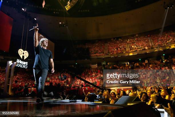 Billy Currington performs onstage during the 2018 iHeartCountry Festival By AT&T at The Frank Erwin Center on May 5Billy Currington , 2018 in Austin,...