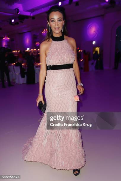 Verona Pooth during the Rosenball charity event at Hotel Intercontinental on May 5, 2018 in Berlin, Germany.