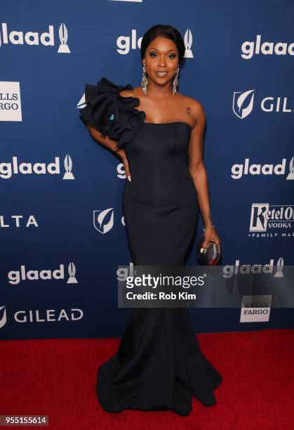 Amiyah Scott attends the 29th Annual GLAAD Media Awards at Mercury Ballroom at the New York Hilton on May 5, 2018 in New York City.