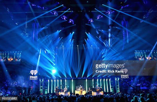 Luke Bryan performs onstage during the 2018 iHeartCountry Festival By AT&T at The Frank Erwin Center on May 5, 2018 in Austin, Texas.