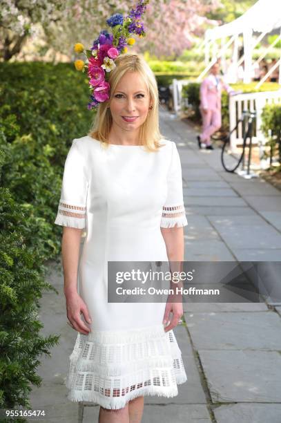 Gillian Miniter attends 36th Annual Frederick Law Olmsted Awards Luncheon - Central Park Conservancy at The Conservatory Garden in Central Park on...