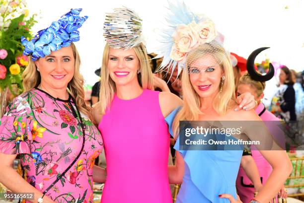 Nicole Lozano, Suzy Buckley Woodward and Judge Bronwyn Miller attend 36th Annual Frederick Law Olmsted Awards Luncheon - Central Park Conservancy at...