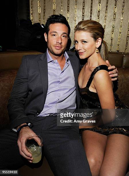 Television personality Lauren "Lo" Bosworth and boyfriend attend the 2nd annual New Years Eve celebration at Beso on December 31, 2009 in Hollywood,...