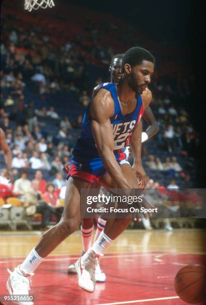 BUCK WILLIAMS New Jersey Nets 1983 Throwback NBA Basketball Jersey