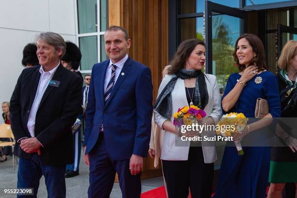 Nordic Museum Executive Director Eric Nelson, President of Iceland Gudni Th. Johannesson, Iceland First Lady Eliza Reid and Her Royal Highness, the...