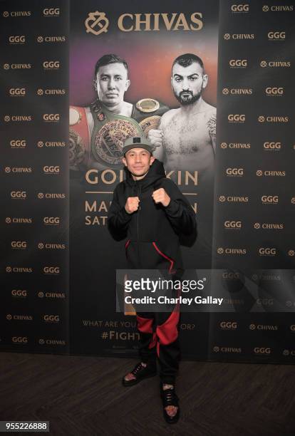 Chivas Fight Club celebrates Gennady 'GGG' Golovkin's win against Vanes Martirosyan on May 5, 2018 at the StubHub Center in Carson, CA. GGG teamed up...
