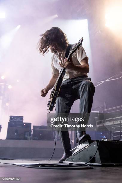 Jamie Cook of Arctic Monkeys performs at Hollywood Forever on May 5, 2018 in Hollywood, California.