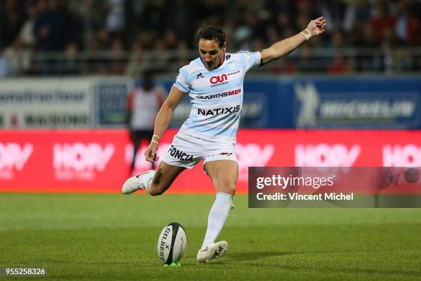 Benjamin Dambielle of Racing 92 during the French Top 14 match between Racing 92 and SU Agen on May 5, 2018 in Vannes, France.