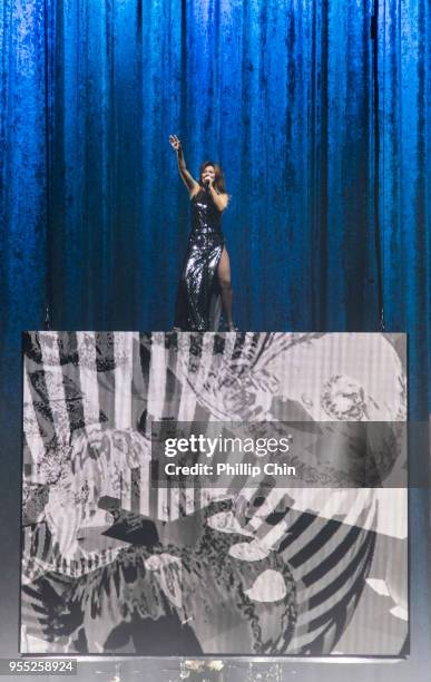 Singer Shania Twain performs live on stage at her Now Tour at Rogers Arena on May 5, 2018 in Vancouver, Canada.