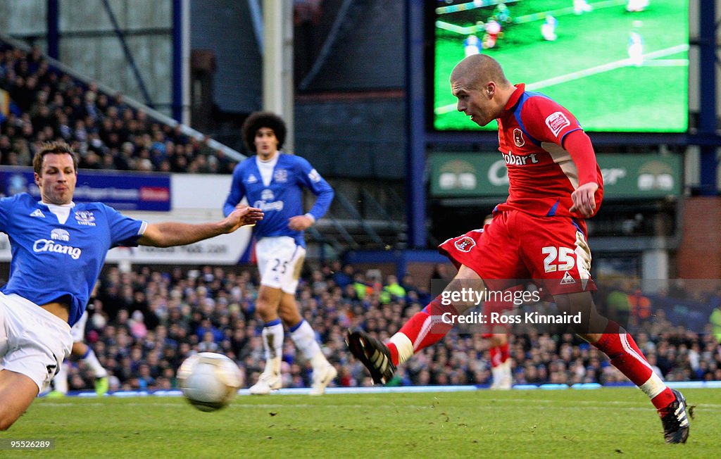 Everton v Carlisle United - FA Cup 3rd Round