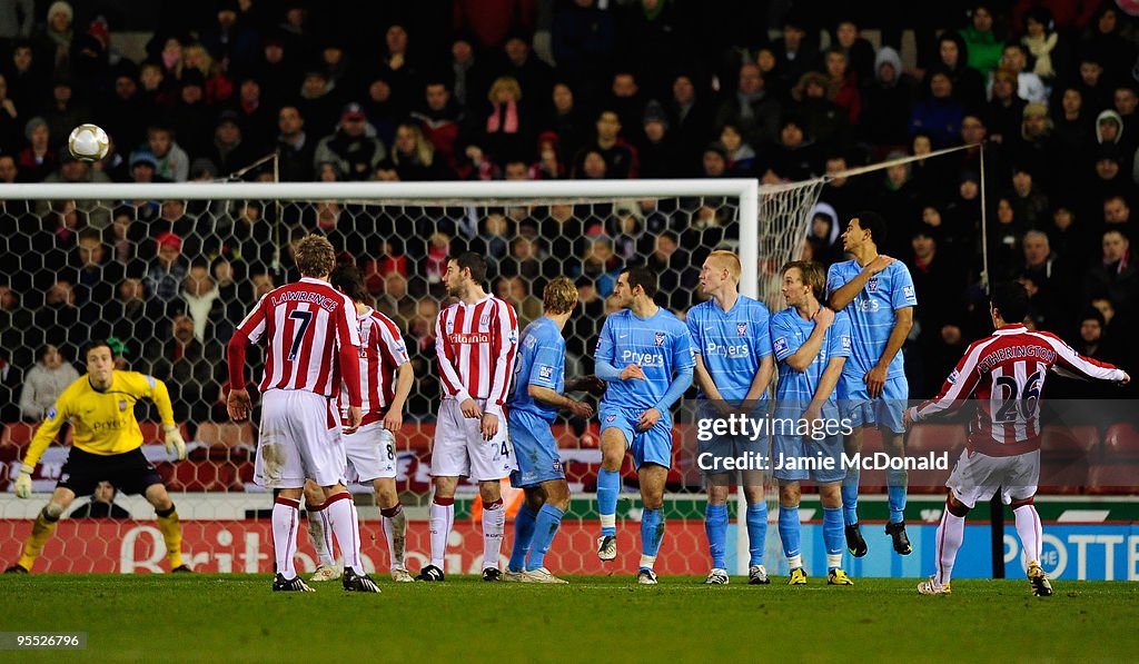 Stoke City v York City - FA Cup 3rd Round