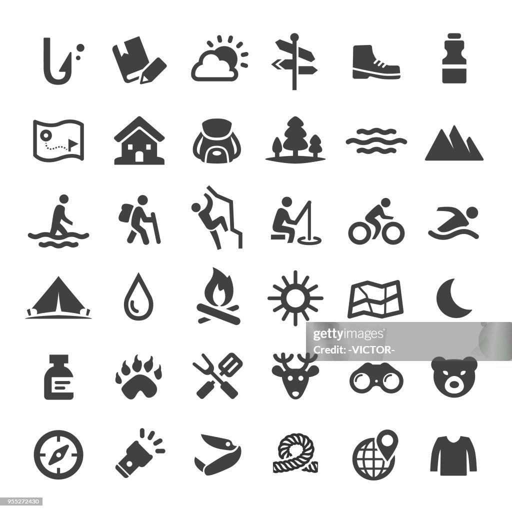 Travel and Adventure Icons - Big Series