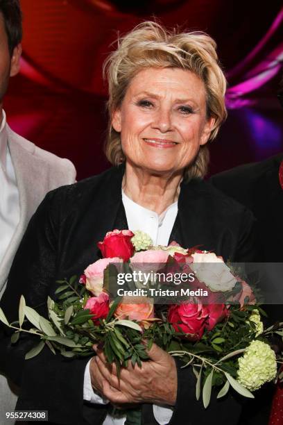 Gitte Haenning during the tv show 'Willkommen bei Carmen Nebel' at Sachsen-Arena on May 5, 2018 in Riesa, Germany.