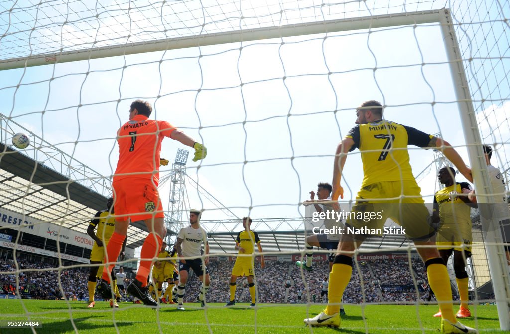 Preston North End v Burton Albion - Sky Bet Championship