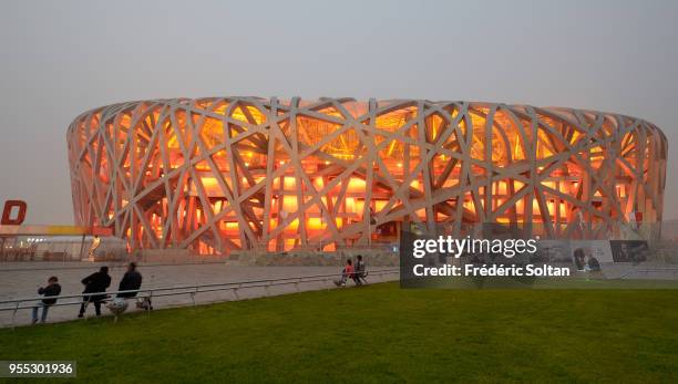 The Beijing National Stadium, aka the Bird's Nest, was designed for use throughout the 2008 Summer Olympics and Paralympics in Beijing on October 08,...