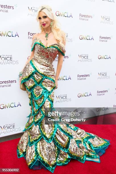 Cassandra Cass attends the Gay Men's Chorus of Los Angeles' 7th Annual Voice Awards at The Ray Dolby Ballroom at Hollywood & Highland Center on May...