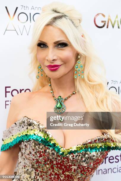 Cassandra Cass attends the Gay Men's Chorus of Los Angeles' 7th Annual Voice Awards at The Ray Dolby Ballroom at Hollywood & Highland Center on May...