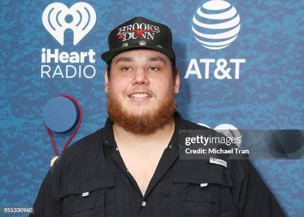 Luke Combs attends the 2018 iHeartCountry Festival by AT&T held at The Frank Erwin Center on May 5, 2018 in Austin, Texas.