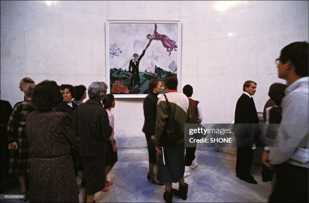 OUVERTURE DU MUSEE CHAGALL A MOSCOU