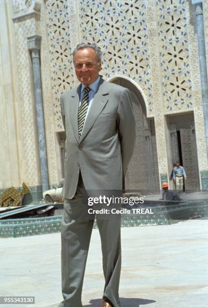 Michel Pinseau, the architect of the mosque.