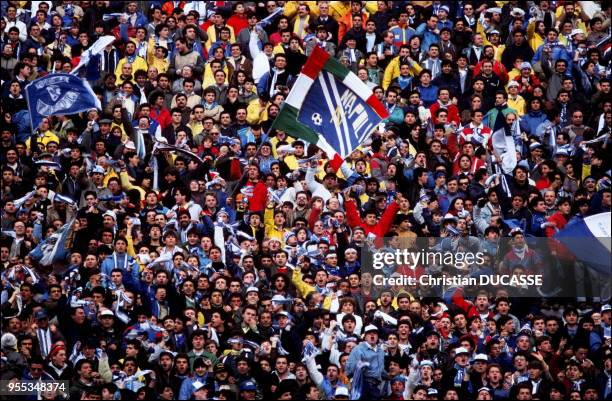 00/05/1987. FOOTBALL/ VICTOIRE DE NAPLES AU CHAMPIONNAT D'ITALIE.