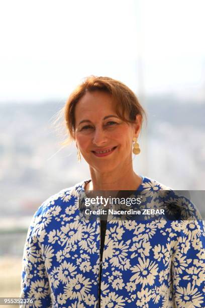 La Ministre de l?Écologie, du Développement Durable et de l?Énergie Segolene Royal en visite le 3 octobre 2015 à Alger, Algérie.