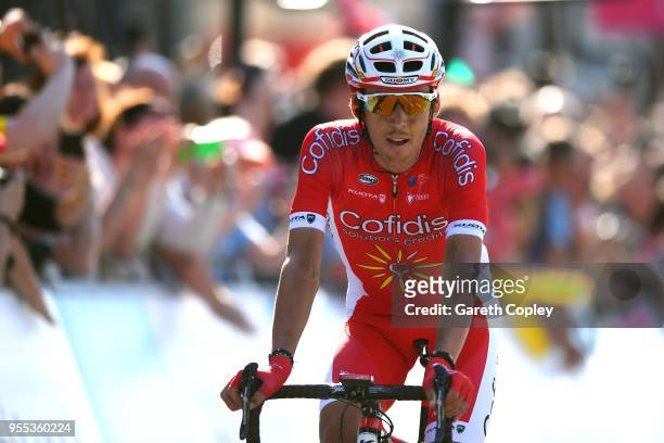 Arrival / Stephane Rossetto of France and Team Cofidis Solutions Credit / Celebration / during the 4th Tour of Yorkshire 2018, Stage 4 a 189,5km...