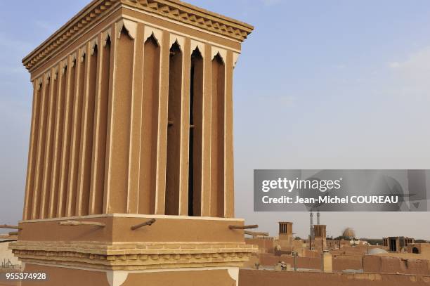 The city of Yazd is one fo the oldest towns on earth, is made from sun dired mud bricks.