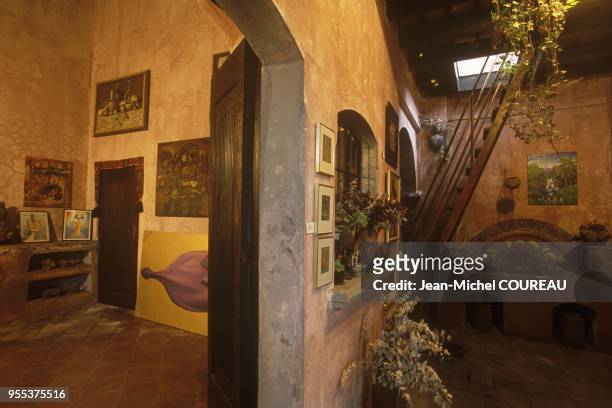 Galerie d'Art situe dans le centre ville de la ville d'Antigua, patrimoine mondiale de l'UNESCO.