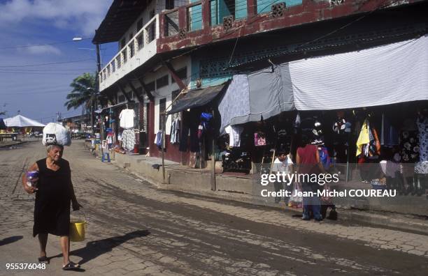 RUE DU VILLAGE DE SAN CARLOS, NICARAGUA, Nieuwsfoto's