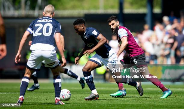 Mile Jedinak of Aston Villa during the Sky Bet Championship match between Millwall and Aston Villa at the Den on May 06, 2018 in London, England.
