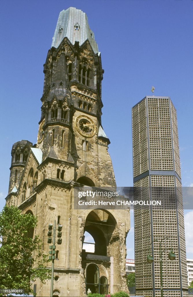 Allemagne, Berlin, L'Eglise du Souvenir