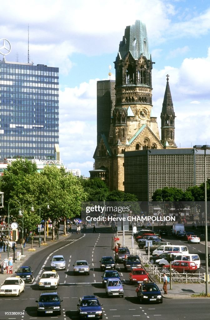 Allemagne, Berlin, L'Eglise du Souvenir