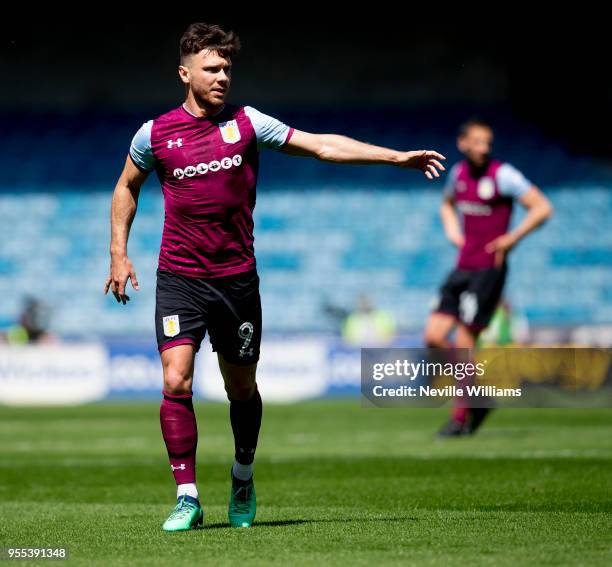 Scott Hogan of Aston Villa during the Sky Bet Championship match between Millwall and Aston Villa at the Den on May 06, 2018 in London, England.