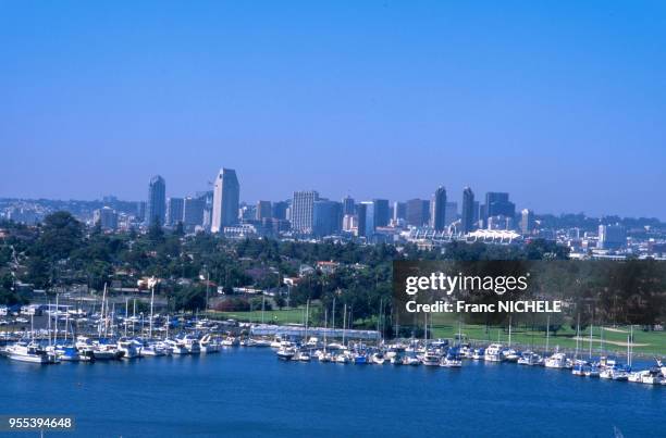 Port de plaisance à San Diego, en Californie, Etats-Unis.