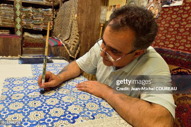 Artisanat, Ispahan, iran.