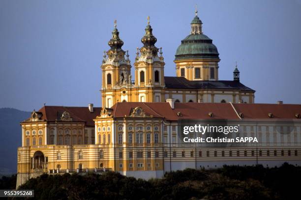 Abbaye bénédictine de Melk, circa 1990, Autriche.