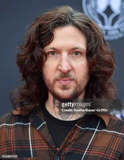 Rapper Mickey Avalon arrives at Teton Gravity Research's 'Andy Irons: Kissed by God' World Premiere at Regency Village Theatre on May 2, 2018 in...