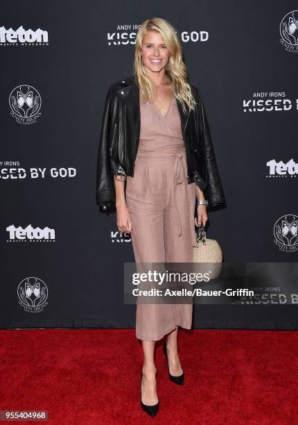 Actress Sarah Wright arrives at Teton Gravity Research's 'Andy Irons: Kissed by God' World Premiere at Regency Village Theatre on May 2, 2018 in...