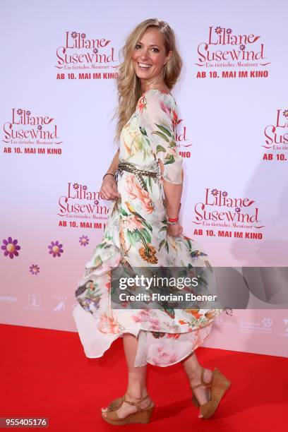 Angela Finger-Erben during the premiere of 'Liliane Susewind - Ein tierisches Abenteuer' at Cinedom on May 6, 2018 in Cologne, Germany.