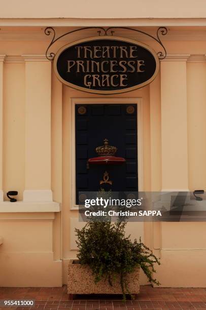 Théâtre 'Princesse Grâce' à Monté-Carlo, circa 1990, principauté de Monaco.