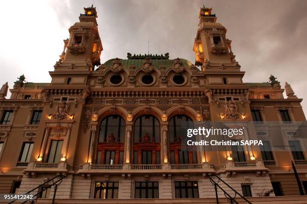 Le casino, Monté-Carlo, circa 1990, principauté de Monaco.