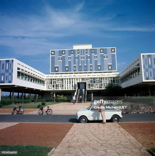 Le campus de l'université de Dakar, Sénégal.